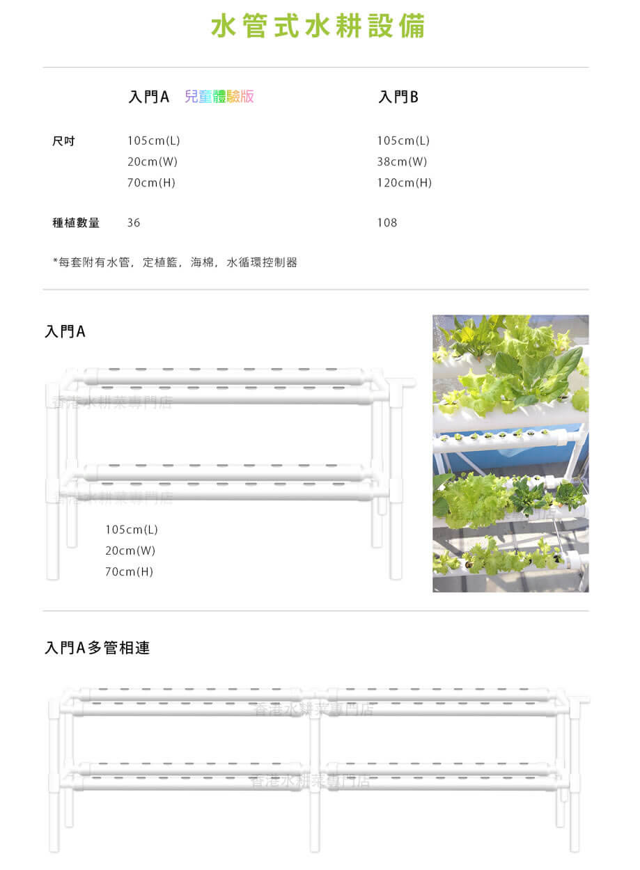 香港水耕設備套裝購買